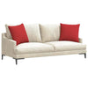 VidaXL Sofakissen 2 Stück rot 50 x 50 cm Stoff