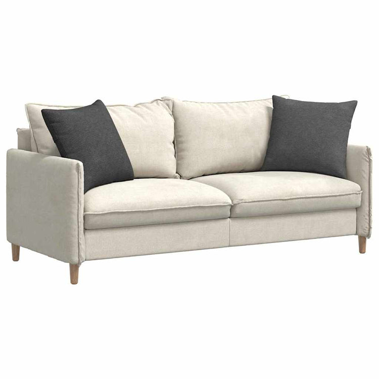 VidaXL Sofakissen 2 Stück dunkelgrau 50 x 50 cm Cordstoff