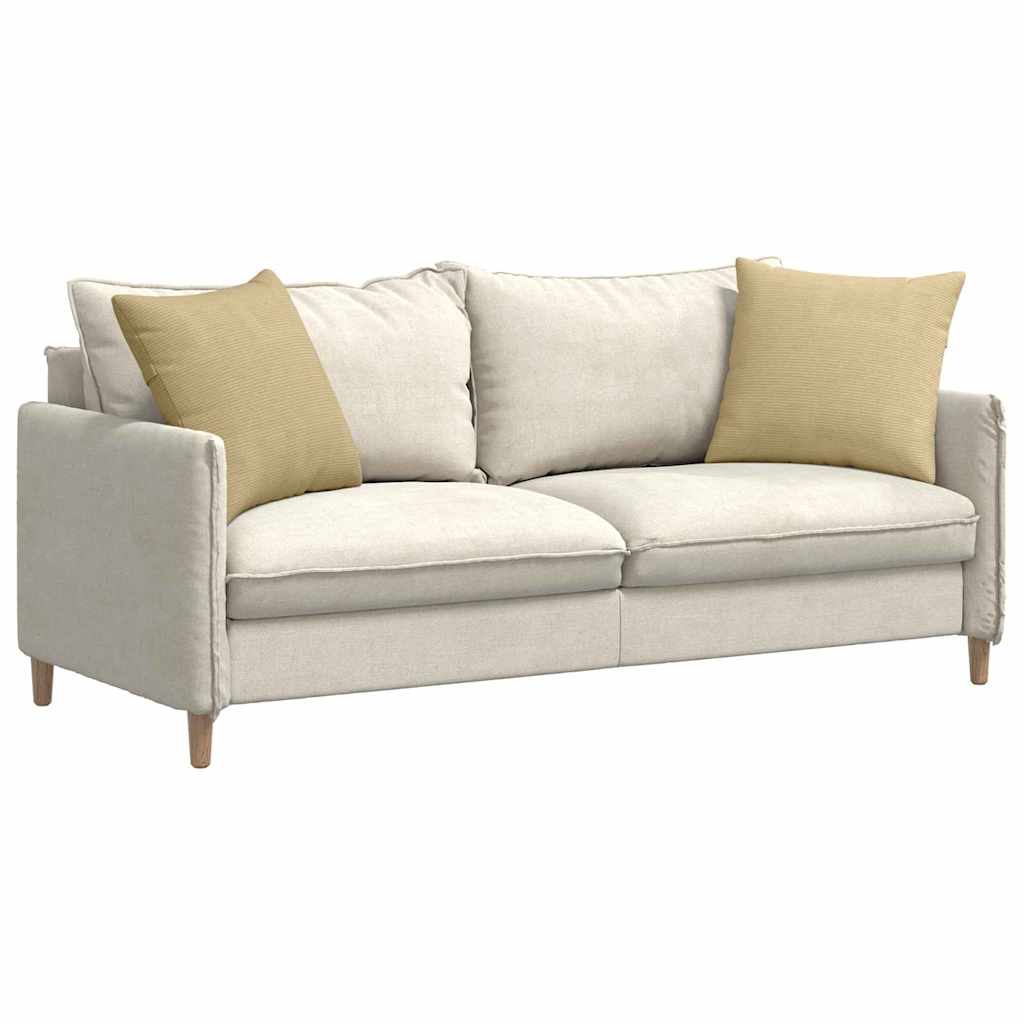 VidaXL Sofakissen 2 Stück grau grün 50 x 50 cm Cordstoff