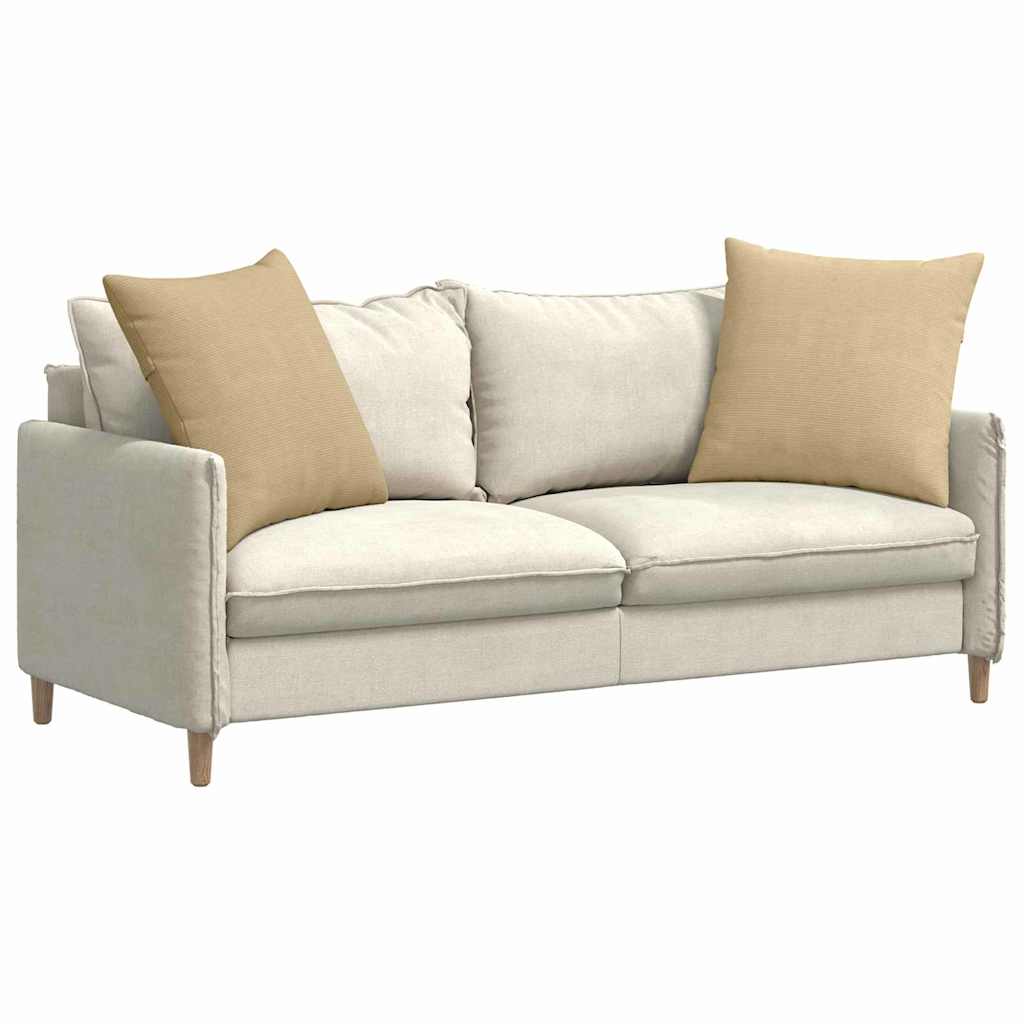 VidaXL Sofakissen 2 Stück grau grün 60 x 60 cm Cordstoff