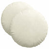Vidaxx Sitzkissen 2 Stück Creme ø 40 x 13 cm Samt