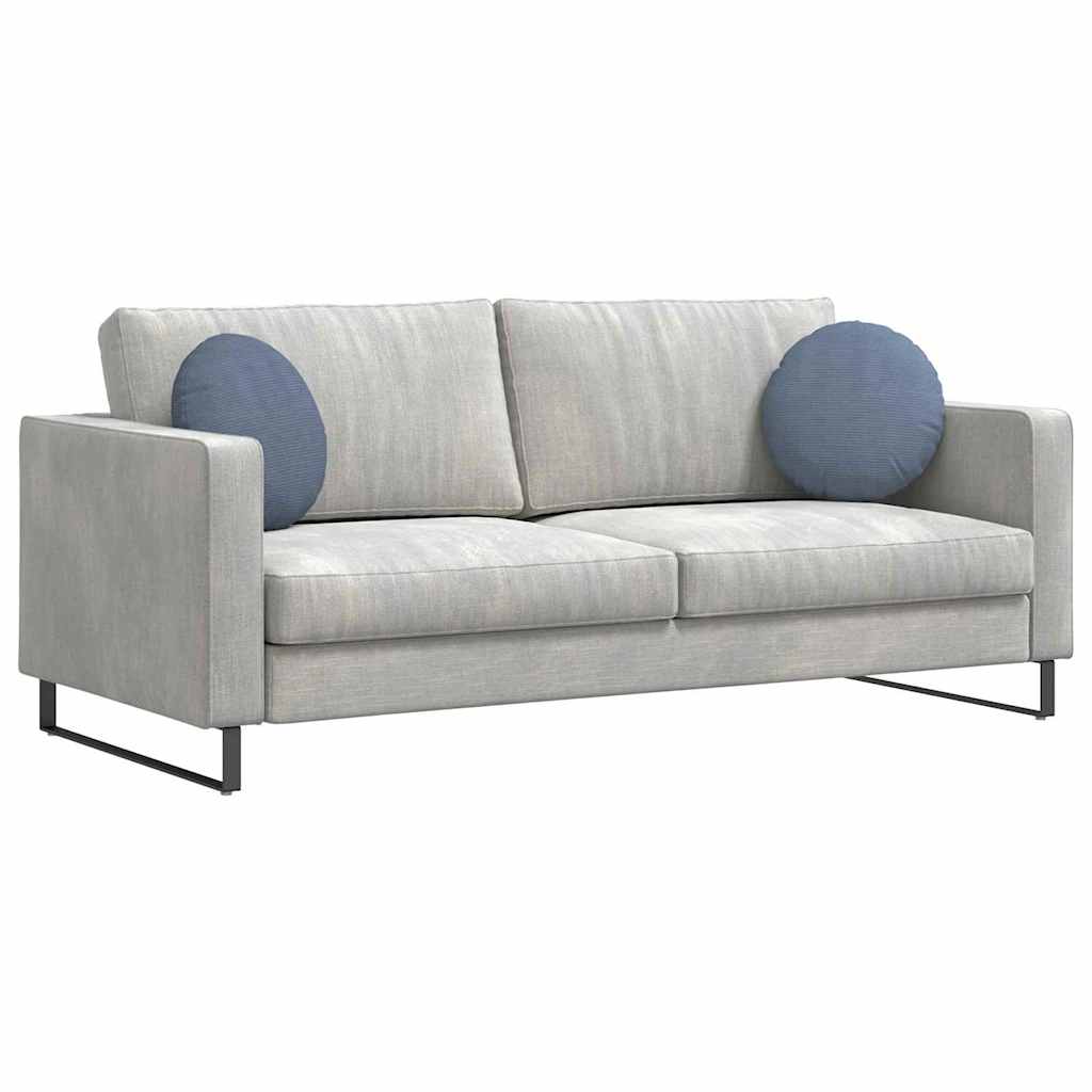 Vidaxx Sitzkissen 2 Stück blau ø 40 cm Baumwollstoff