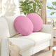 VidaXL Sitzkissen 2 Stück rosa ø50 x 19 cm Stoff