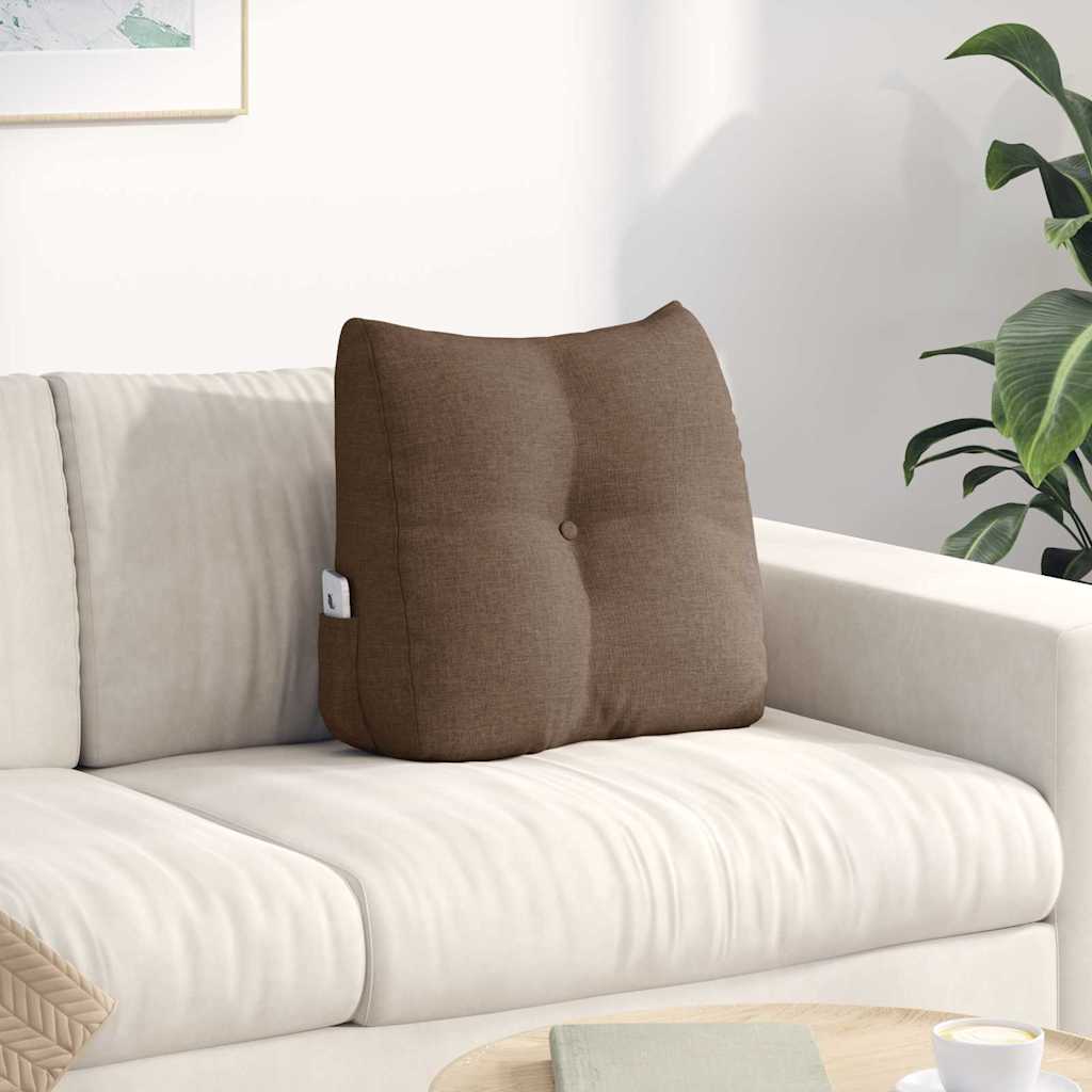 Vidaxx Rückenkissen braun 45 x 24 x 50 cm Stoff
