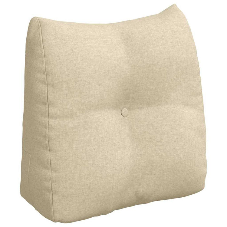 Vidaxx Rückenkissen Creme 45 x 24 x 50 cm Stoff