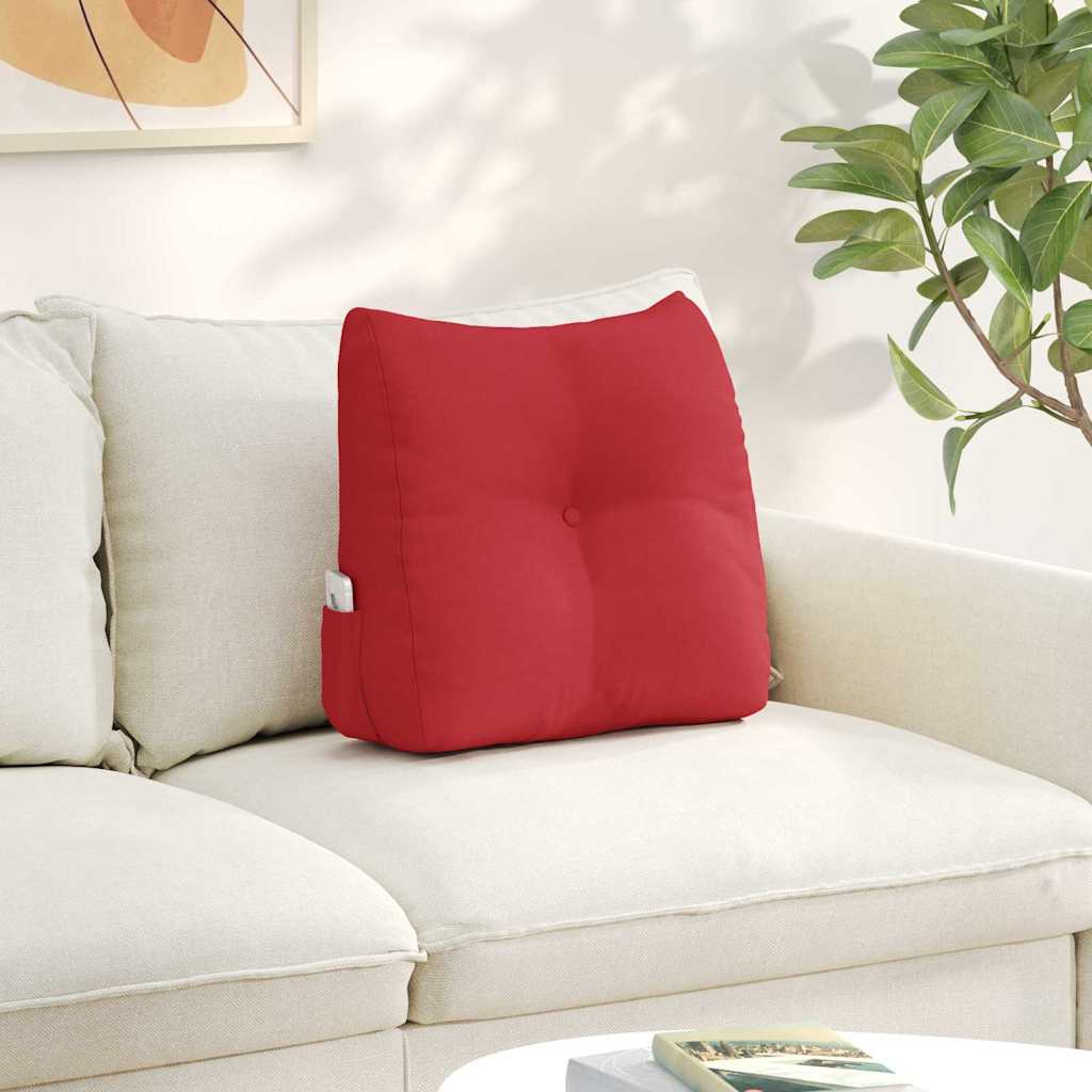 Vidaxx Rückenkissen rot 45 x 24 x 50 cm Stoff