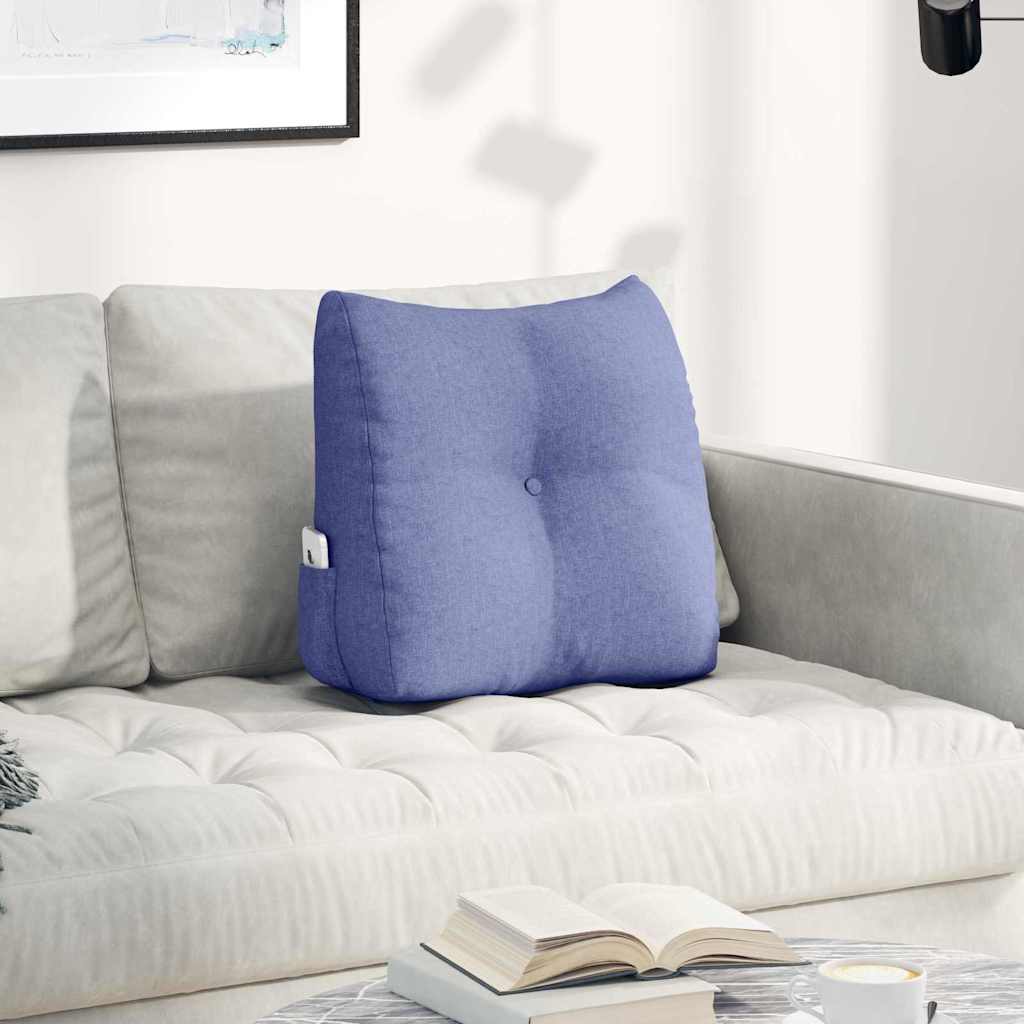Vidaxx Rückenkissen Jeansblau 45 x 24 x 50 cm Stoff