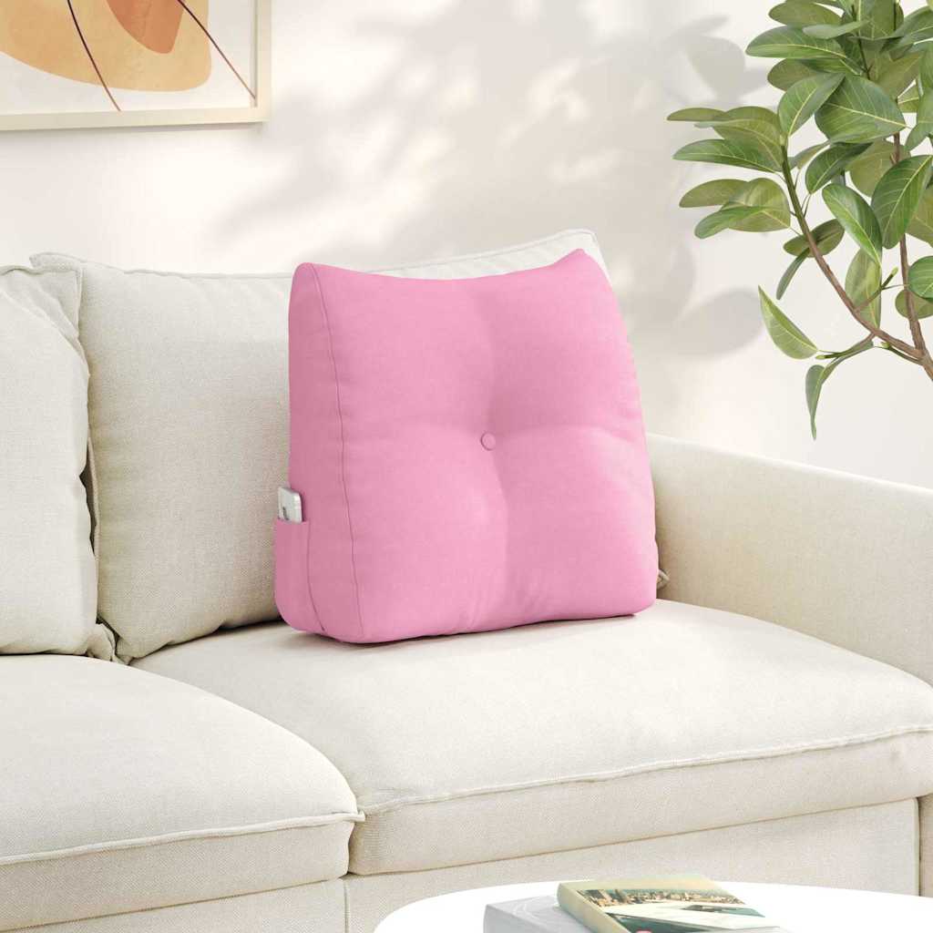 Vidaxx Rückenkissen rosa 45 x 24 x 50 cm Stoff