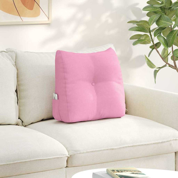 Vidaxx Rückenkissen rosa 45 x 24 x 50 cm Stoff