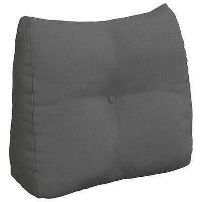 Vidaxx Rückenkissen dunkelgrau 60 x 24 x 50 cm Stoff