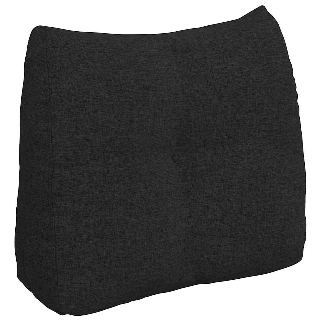 Vidaxx Rückenkissen schwarz 60 x 24 x 50 cm Stoff