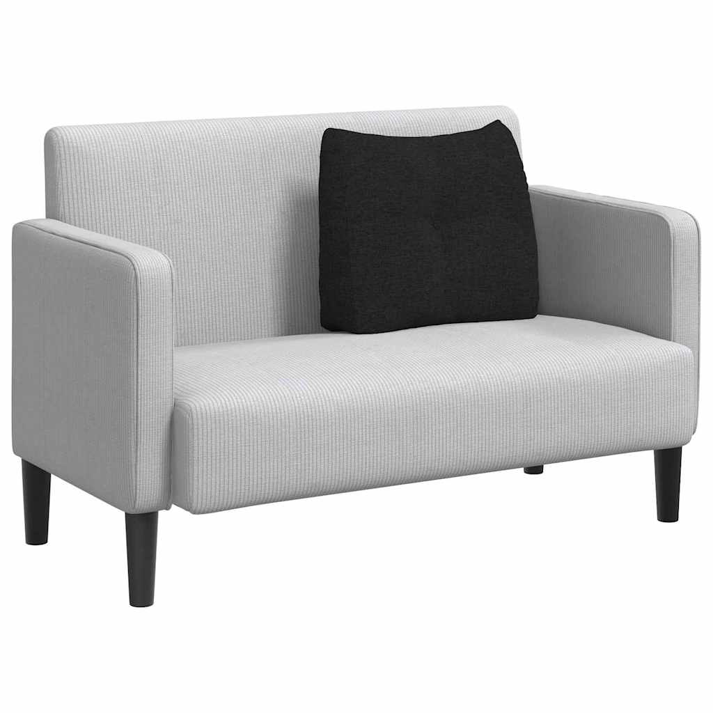 Vidaxx Rückenkissen schwarz 60 x 24 x 50 cm Stoff