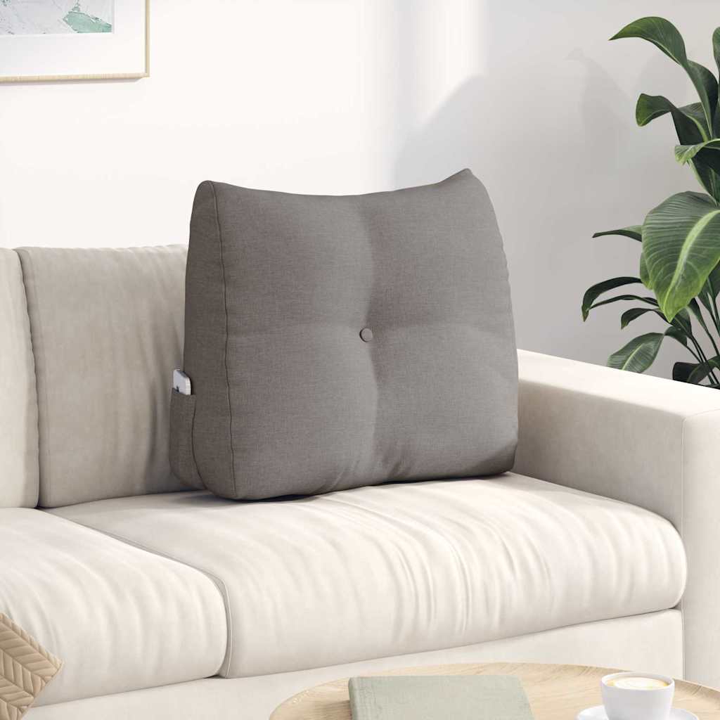 Vidaxx Rückenkissen Taupe 60 x 24 x 50 cm Stoff