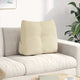 Vidaxx Rückenkissen Creme 60 x 24 x 50 cm Stoff
