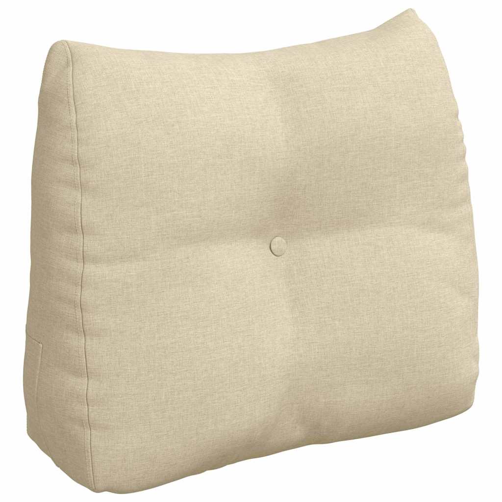 Vidaxx Rückenkissen Creme 60 x 24 x 50 cm Stoff