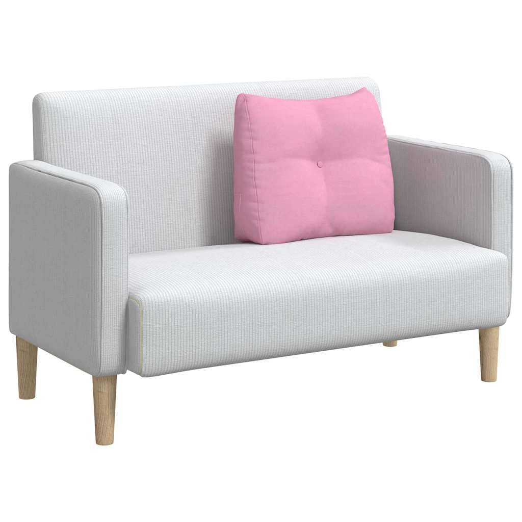 Vidaxx Rückenkissen rosa 60 x 24 x 50 cm Stoff