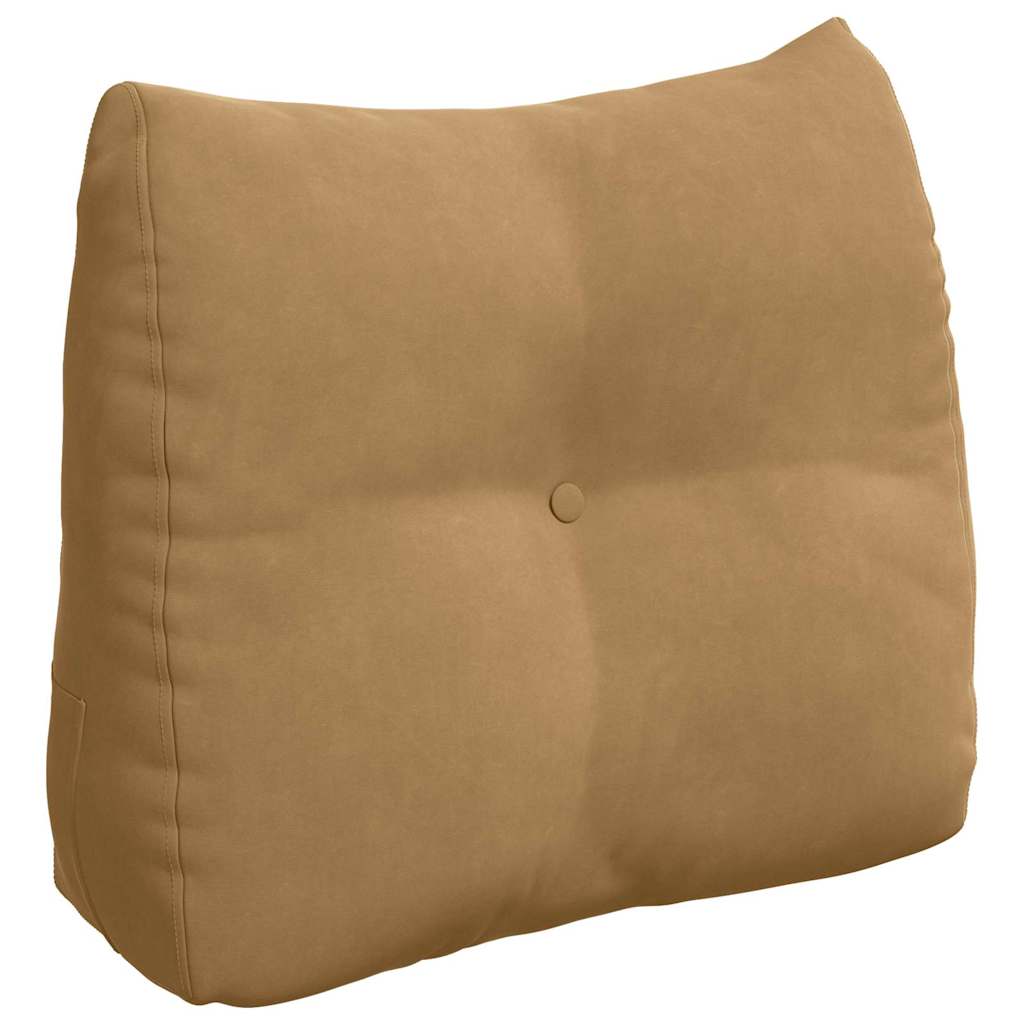 Vidaxx Rückenkissen braun 60 x 24 x 50 cm Samt