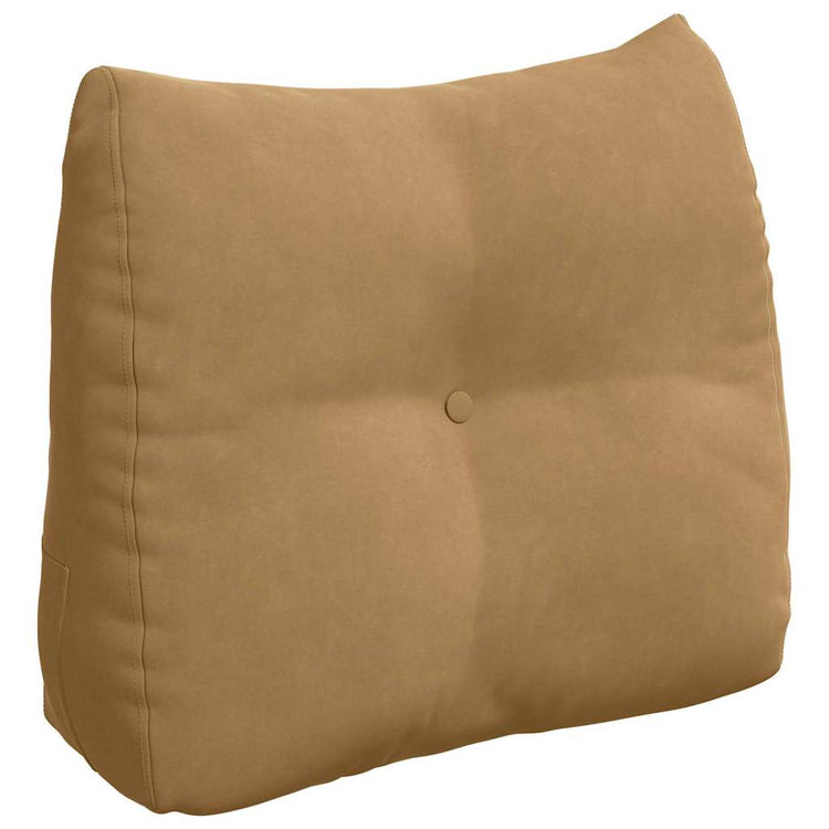 Vidaxx Rückenkissen braun 60 x 24 x 50 cm Samt