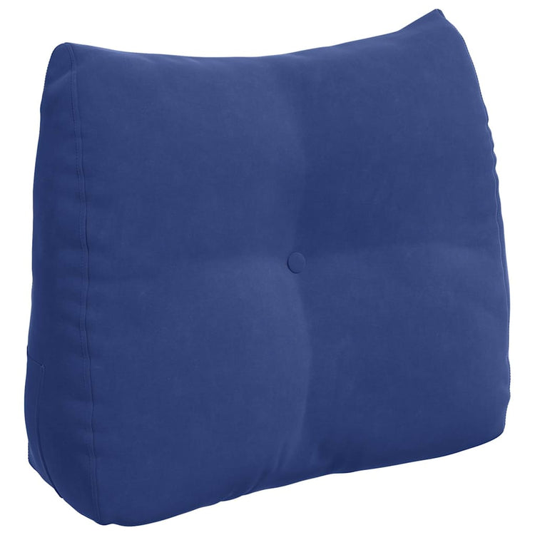 Vidaxx Rückenkissen Polizeiblau 60 x 24 x 50 cm Samt