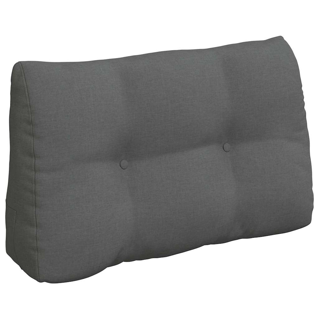 Vidaxx Rückenkissen dunkelgrau 80 x 24 x 50 cm Stoff