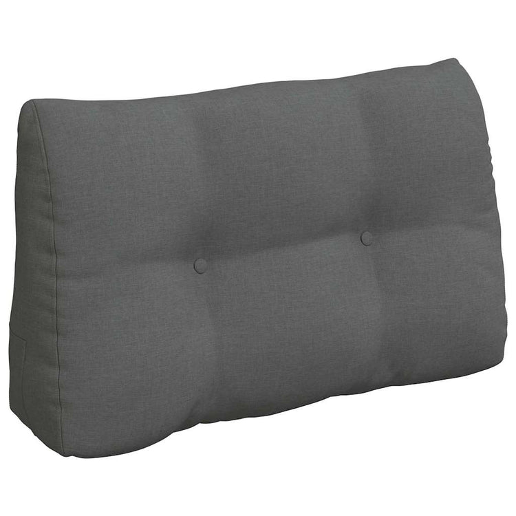 Vidaxx Rückenkissen dunkelgrau 80 x 24 x 50 cm Stoff