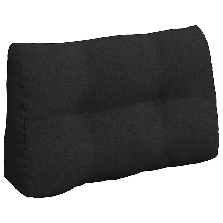 Vidaxx Rückenkissen schwarz 80 x 24 x 50 cm Stoff