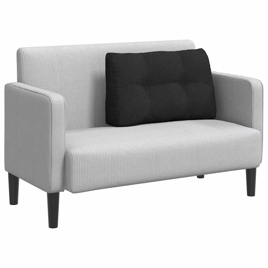Vidaxx Rückenkissen schwarz 80 x 24 x 50 cm Stoff