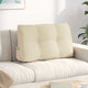 Vidaxx Rückenkissen Creme 80 x 24 x 50 cm Stoff