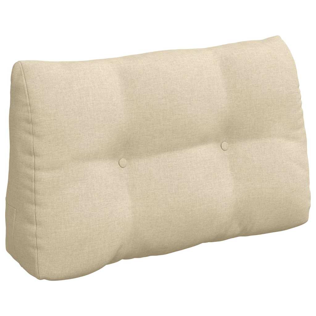 Vidaxx Rückenkissen Creme 80 x 24 x 50 cm Stoff