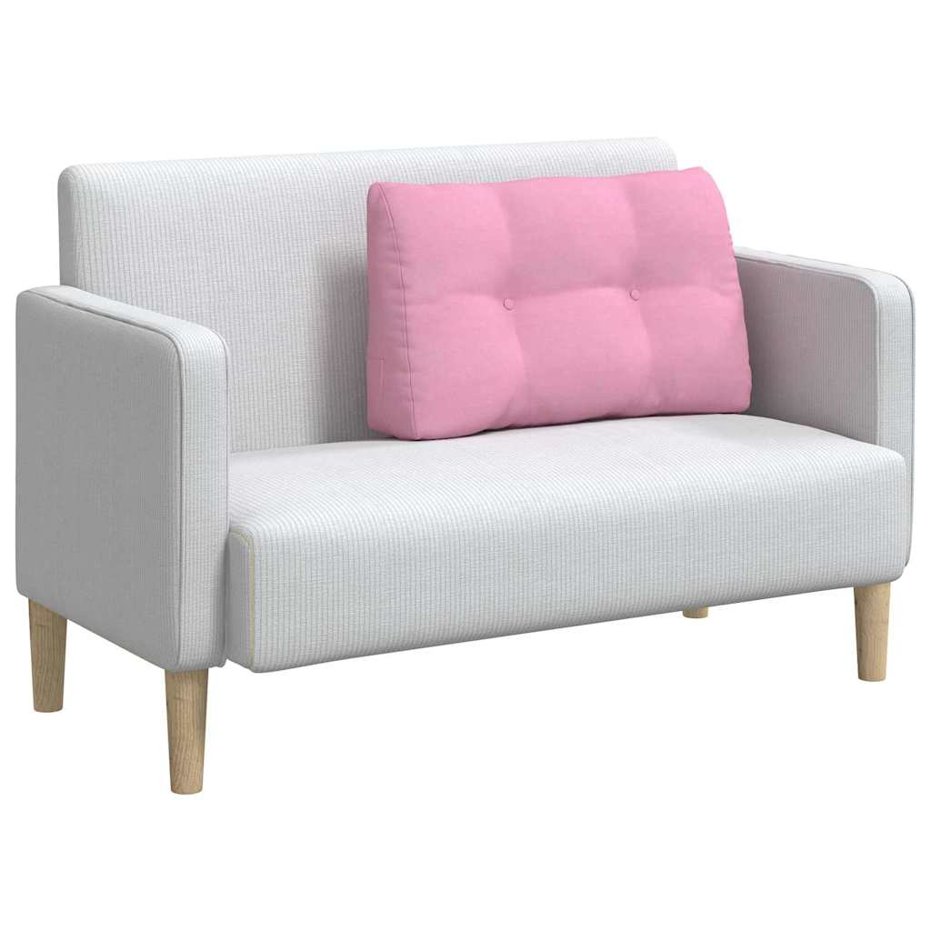Vidaxx Rückenkissen rosa 80 x 24 x 50 cm Stoff