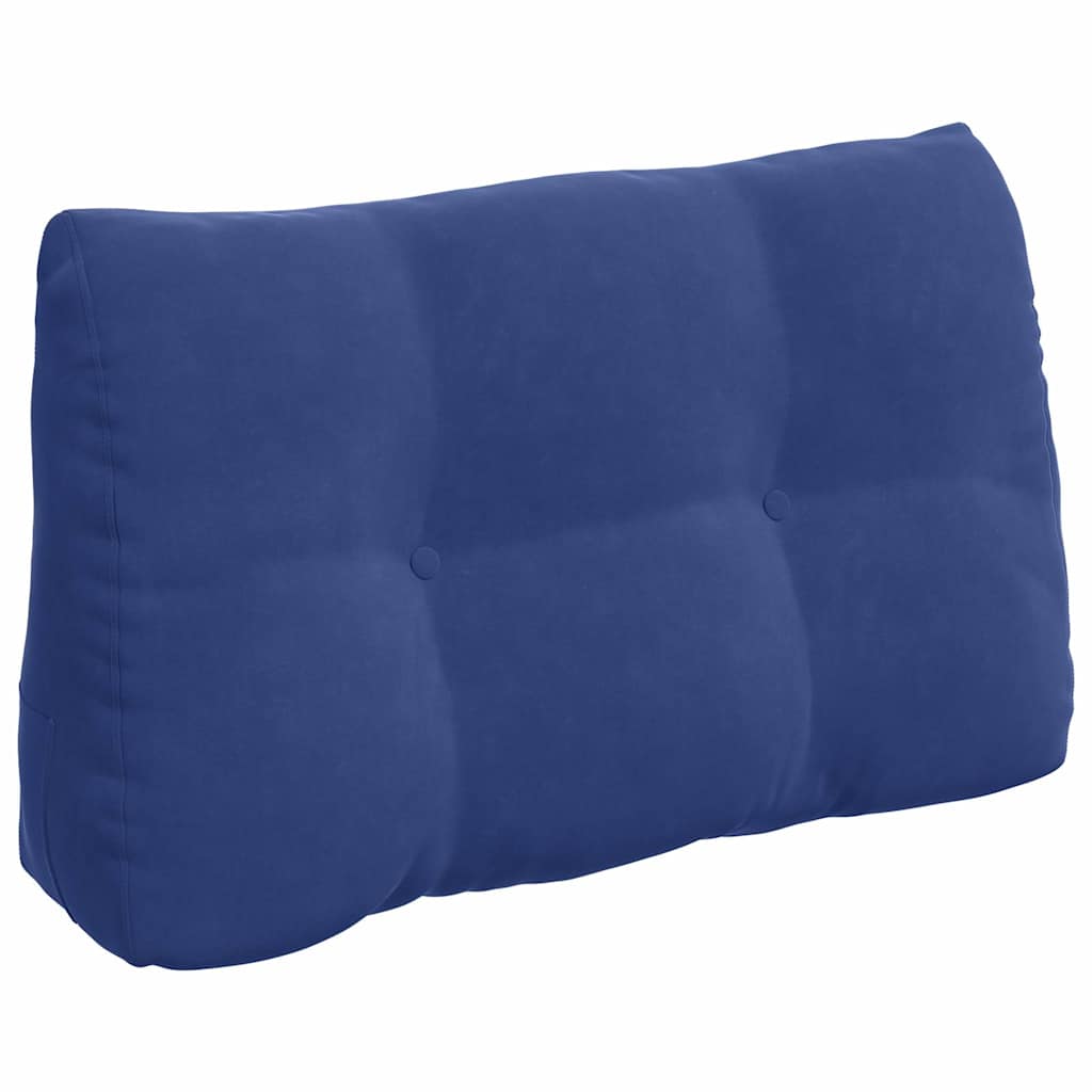 Vidaxx Rückenkissen Polizeiblau 80 x 24 x 50 cm Samt