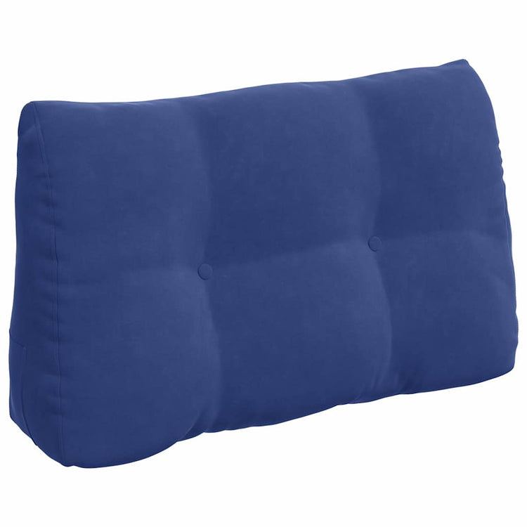 Vidaxx Rückenkissen Polizeiblau 80 x 24 x 50 cm Samt
