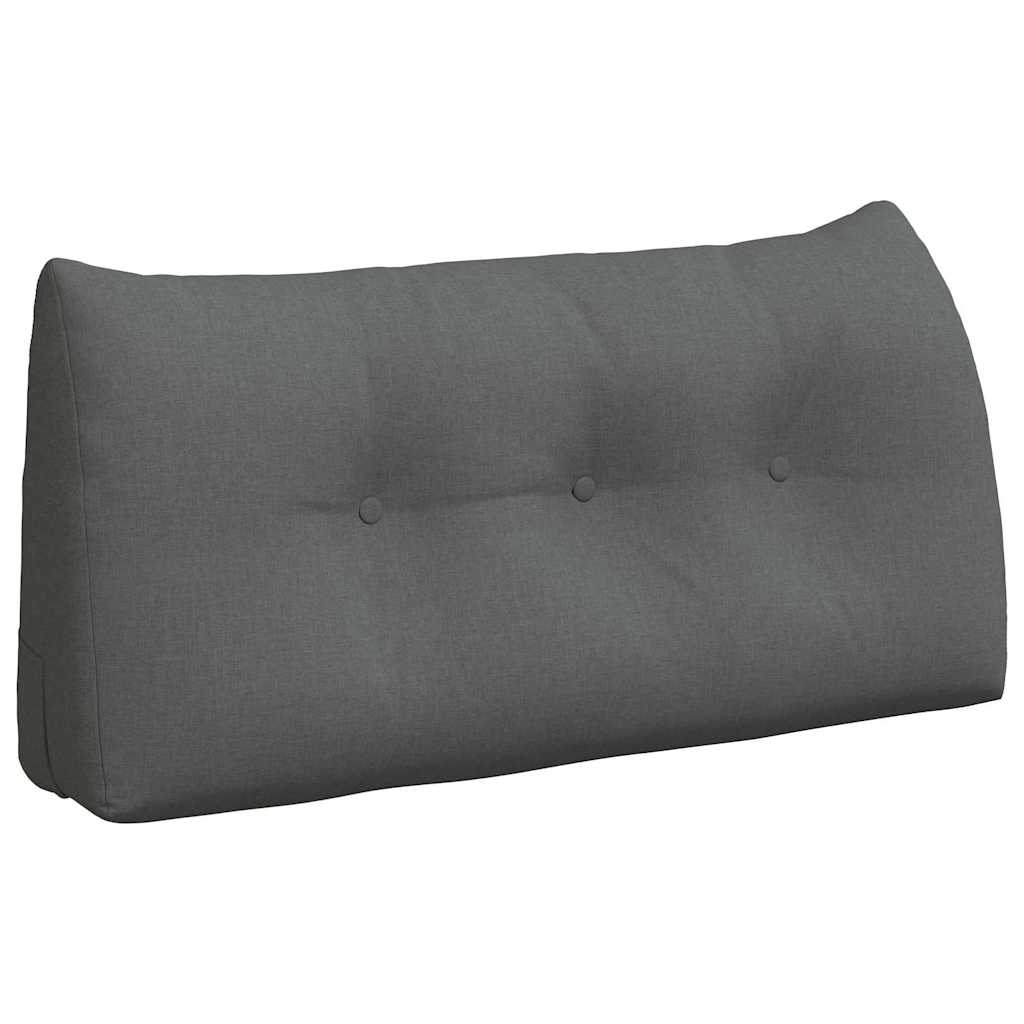 Vidaxx Rückenkissen dunkelgrau 100 x 24 x 50 cm Stoff