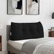 VidaXL Rückenkissen schwarz 100 x 24 x 50 cm Stoff