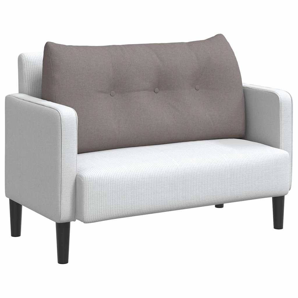 Vidaxx Rückenkissen Taupe 100 x 24 x 50 cm Stoff