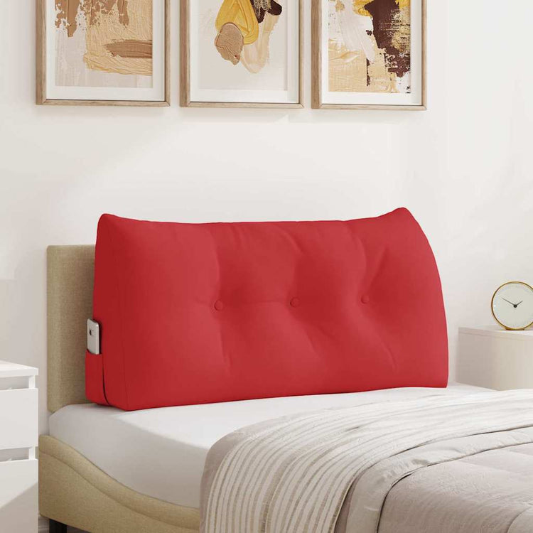 Vidaxx Rückenkissen rot 100 x 24 x 50 cm Stoff