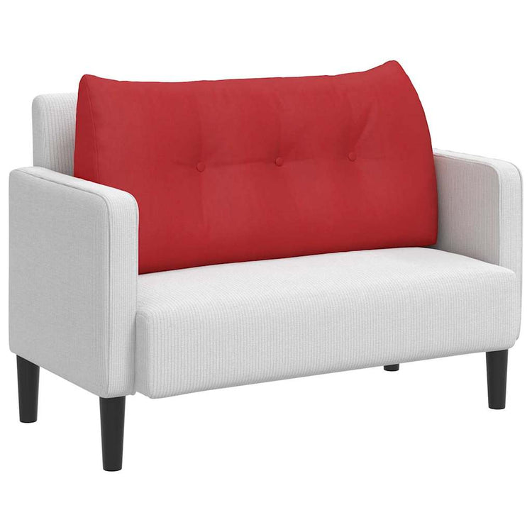 Vidaxx Rückenkissen rot 100 x 24 x 50 cm Stoff
