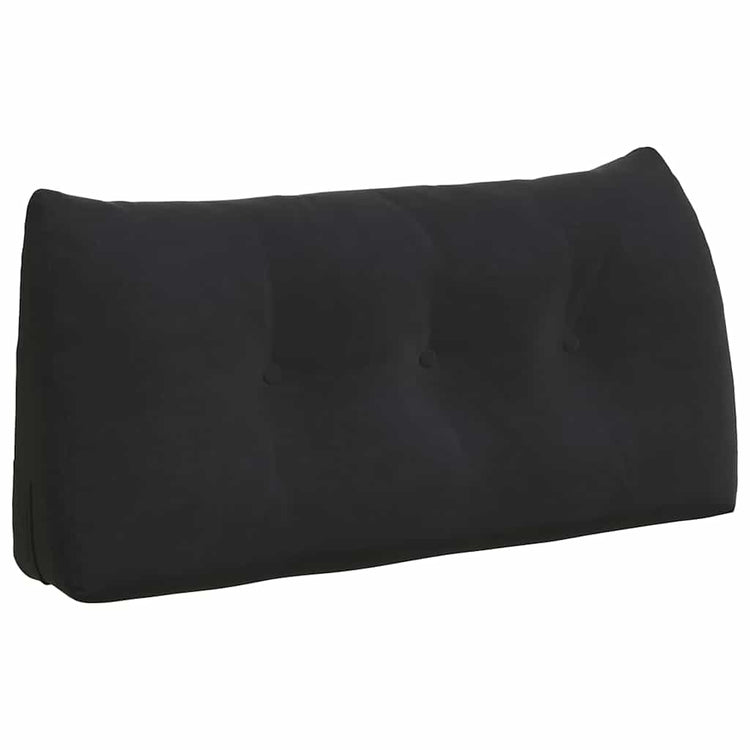 Vidaxx Rückenkissen Schwarz 100 x 24 x 50 cm Samt