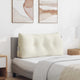 Vidaxx Rückenkissen Creme 100 x 24 x 50 cm Samt