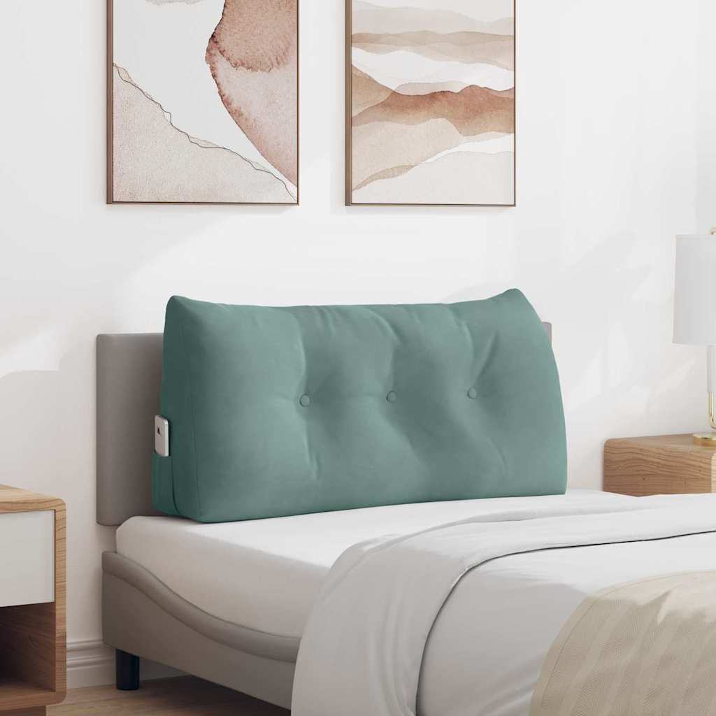 Vidaxx Rückenkissen Seegrün 100 x 24 x 50 cm Samt