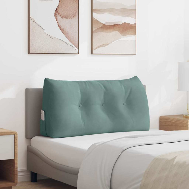 Vidaxx Rückenkissen Seegrün 100 x 24 x 50 cm Samt