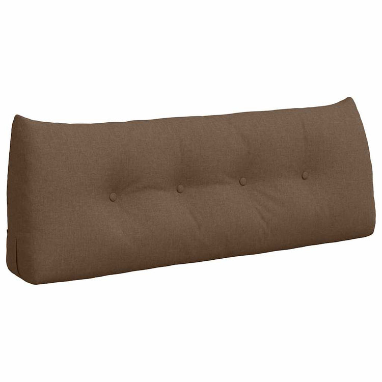Vidaxx Rückenkissen braun 120 x 24 x 50 cm Stoff