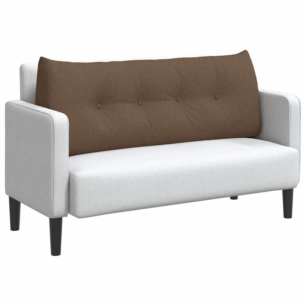 Vidaxx Rückenkissen braun 120 x 24 x 50 cm Stoff