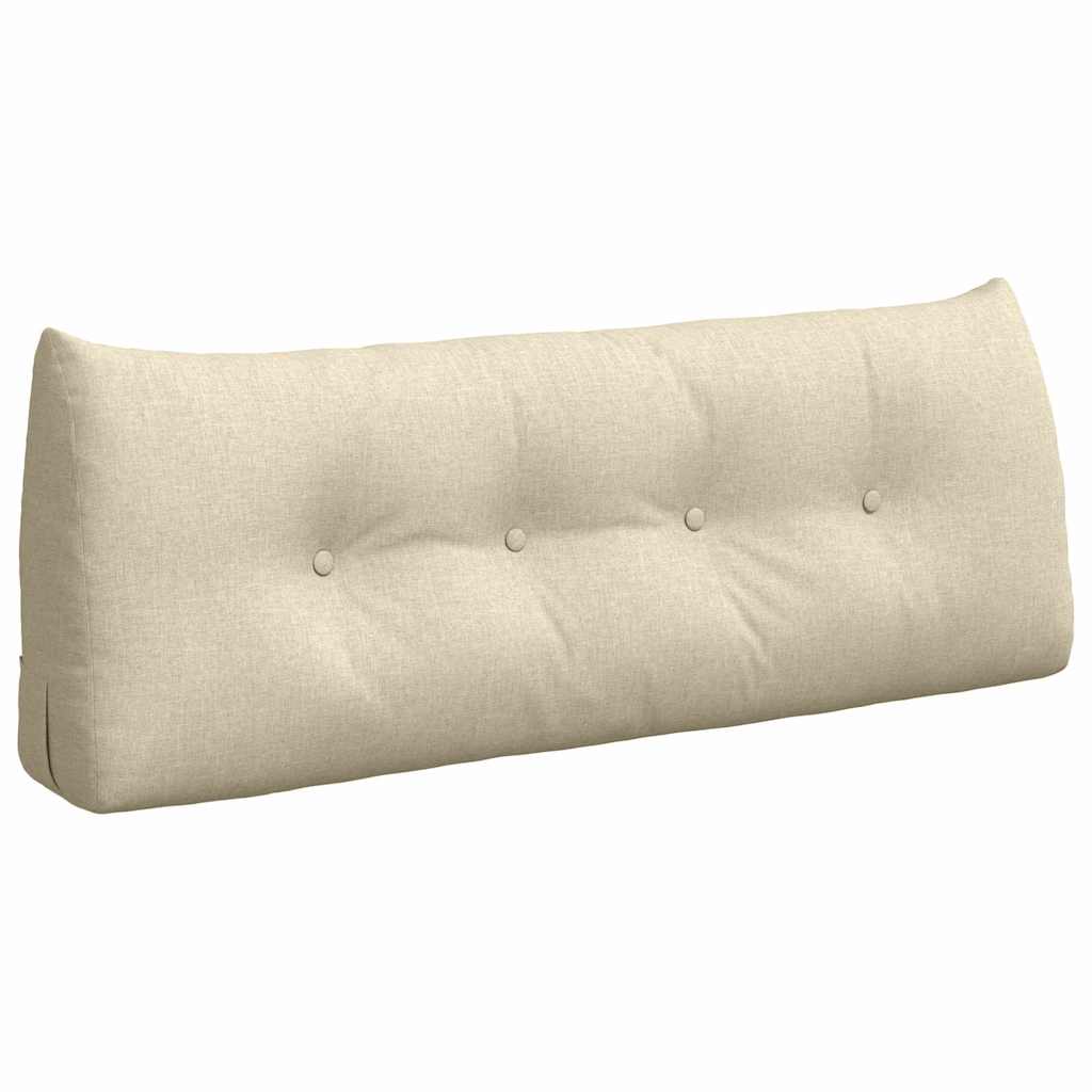 Vidaxx Rückenkissen Creme 120 x 24 x 50 cm Stoff