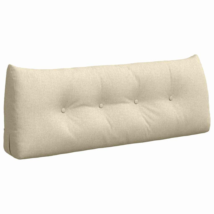 Vidaxx Rückenkissen Creme 120 x 24 x 50 cm Stoff
