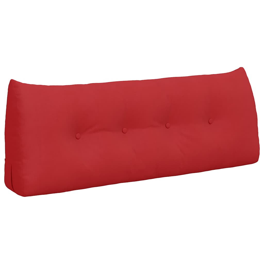 Vidaxx Rückenkissen rot 120 x 24 x 50 cm Stoff