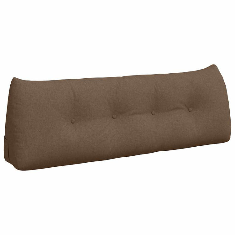 Vidaxx Rückenkissen braun 140 x 24 x 50 cm Stoff