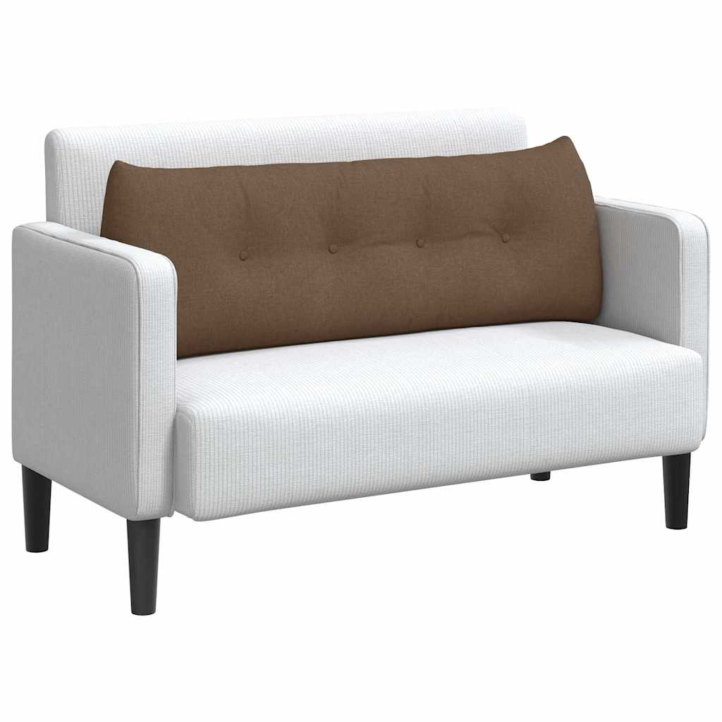 Vidaxx Rückenkissen braun 140 x 24 x 50 cm Stoff