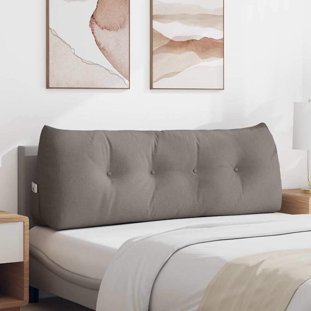 Vidaxx Rückenkissen Taupe 140 x 24 x 50 cm Stoff