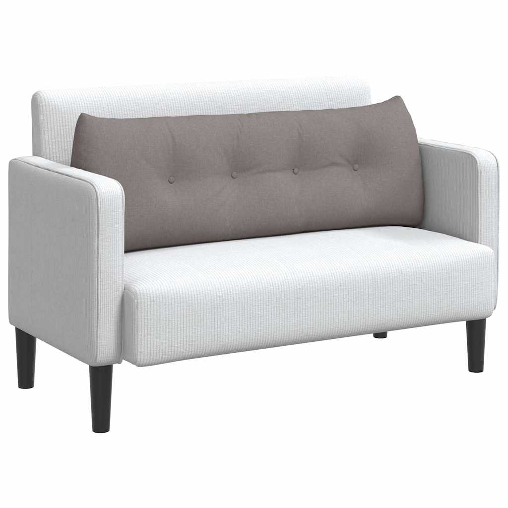 Vidaxx Rückenkissen Taupe 140 x 24 x 50 cm Stoff